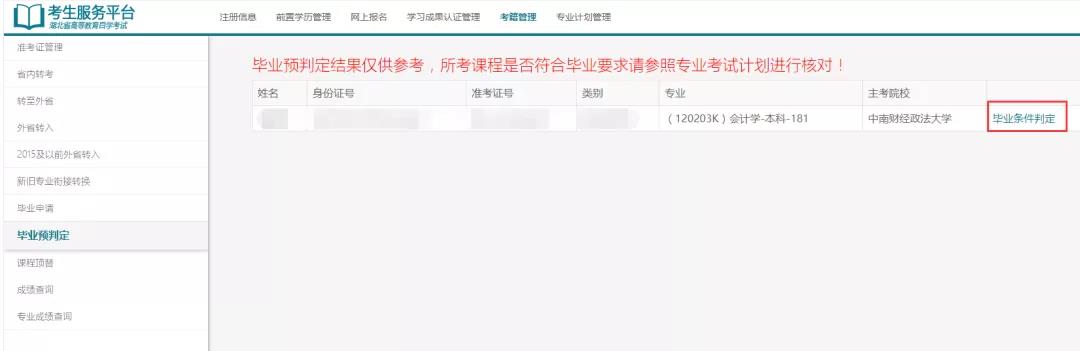 自考成績出來后怎樣判斷是否可以申請畢業(yè)？