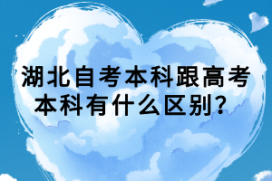 湖北自考理論課和實(shí)踐課的區(qū)別是什么？