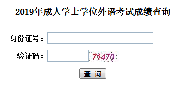 2019年湖北成人學(xué)位英語(yǔ)成績(jī)查詢時(shí)間及入口