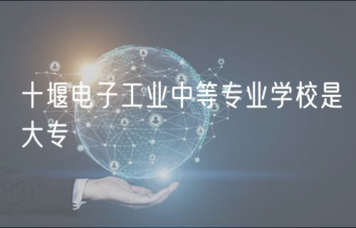 十堰電子工業(yè)中等專業(yè)學校是大專