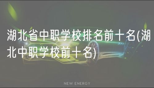 湖北省中職學校排名前十名(湖北中職學校前十名)