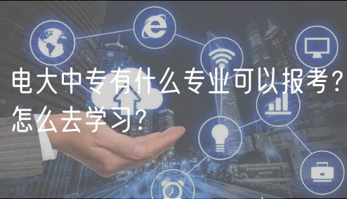電大中專有什么專業(yè)可以報考？怎么去學習？