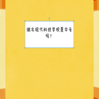 湖北現(xiàn)代科技學(xué)校是中專嗎？