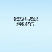 武漢光谷科技職業(yè)技術(shù)學(xué)校好不好？