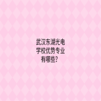 武漢東湖光電學(xué)校優(yōu)勢(shì)專業(yè)有哪些？