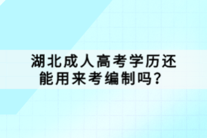 湖北成人高考報(bào)名后該參加考試？