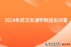2024年武漢東湖學(xué)院招生問答