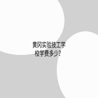 黃岡實驗技工學校學費多少？