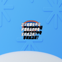 武漢有哪些開(kāi)設(shè)護(hù)理專(zhuān)業(yè)的中專(zhuān)學(xué)?；蛐l(wèi)校?