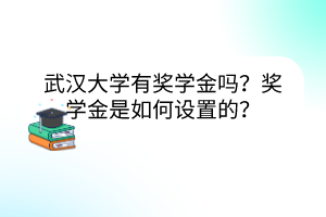 武漢大學有獎學金嗎？獎學金是如何設置的？