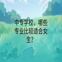 中專(zhuān)學(xué)校，哪些專(zhuān)業(yè)比較適合女生？