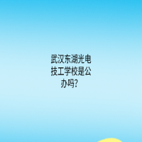 武漢東湖光電技工學(xué)校是公辦嗎？