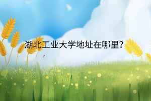 湖北工業(yè)大學(xué)地址在哪里？