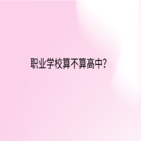 職業(yè)學(xué)校算不算高中？