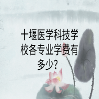 十堰醫(yī)學(xué)科技學(xué)校各專(zhuān)業(yè)學(xué)費(fèi)有多少？