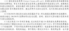 2015年湖北高招省招辦通過哪些途徑公布招生政策和信息