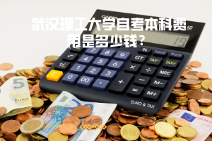 武漢理工大學自考本科費用是多少錢