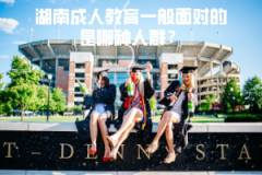 湖南成人教育一般面對的是哪種人群？