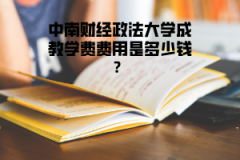 中南財(cái)經(jīng)政法大學(xué)成教學(xué)費(fèi)費(fèi)用是多少錢(qián)？
