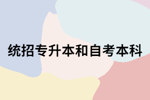 湖北專升本和自考本科怎么選？哪個含金量高？