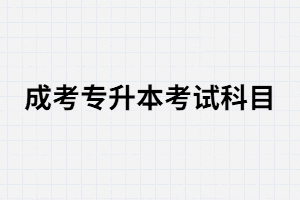 湖北成人高考中哪個(gè)考試科目比較容易考？