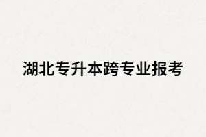 湖北專(zhuān)升本能不能跨專(zhuān)業(yè)？跨專(zhuān)業(yè)的利弊有哪些？