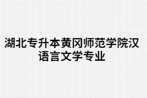 湖北專(zhuān)升本黃岡師范學(xué)院漢語(yǔ)言文學(xué)專(zhuān)業(yè)應(yīng)該怎樣復(fù)習(xí)？