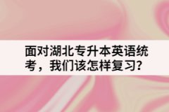 面對湖北專升本英語統(tǒng)考，我們該怎樣復(fù)習(xí)？