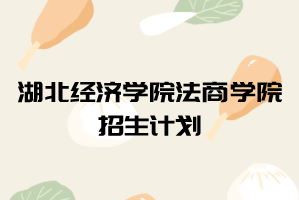 2021年湖北經(jīng)濟(jì)學(xué)院法商學(xué)院普通專(zhuān)升本招生計(jì)劃