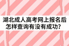 2021年湖北成人高考網(wǎng)上報(bào)名后怎樣查詢有沒有成功？