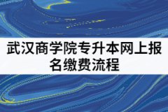 武漢商學(xué)院2021年專(zhuān)升本網(wǎng)上報(bào)名繳費(fèi)的具體流程有哪些？
