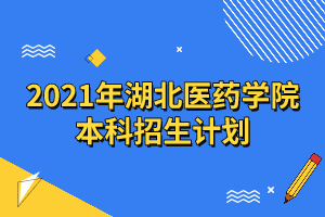 2021年湖北醫(yī)藥學(xué)院本科招生計(jì)劃