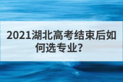 2021湖北高考結(jié)束后如何選專業(yè)？