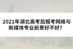 2021年湖北高考后報(bào)考網(wǎng)絡(luò)與新媒體專業(yè)前景好不好？