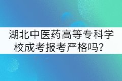 湖北中醫(yī)藥高等專(zhuān)科學(xué)校成考報(bào)考嚴(yán)格嗎？