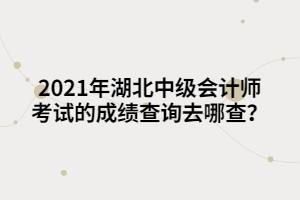 2021年湖北中級(jí)會(huì)計(jì)師考試的成績(jī)查詢?nèi)ツ牟椋? width=