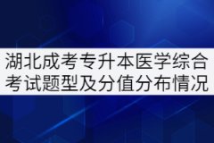 湖北成考專升本醫(yī)學(xué)綜合考試題型及分值分布情況
