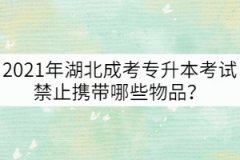 2021年湖北成考專升本考試禁止攜帶哪些物品？