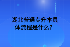 湖北普通專升本屬于第一學歷嗎？